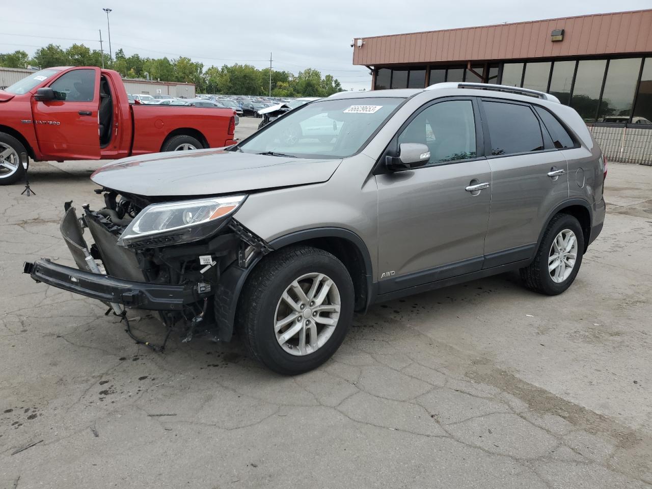 KIA SORENTO 2015 5xyktda66fg564829