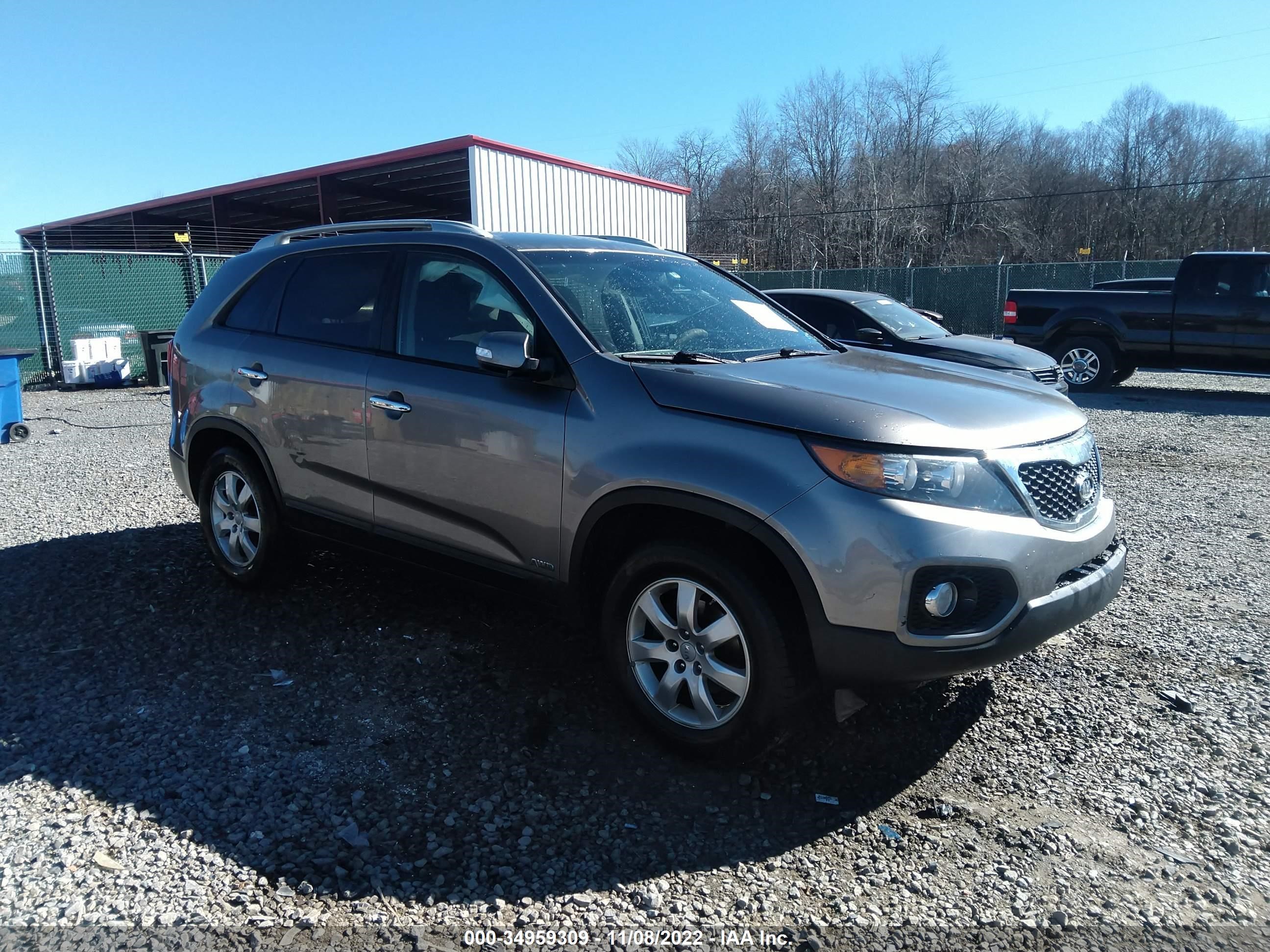 KIA SORENTO 2012 5xyktda67cg298457