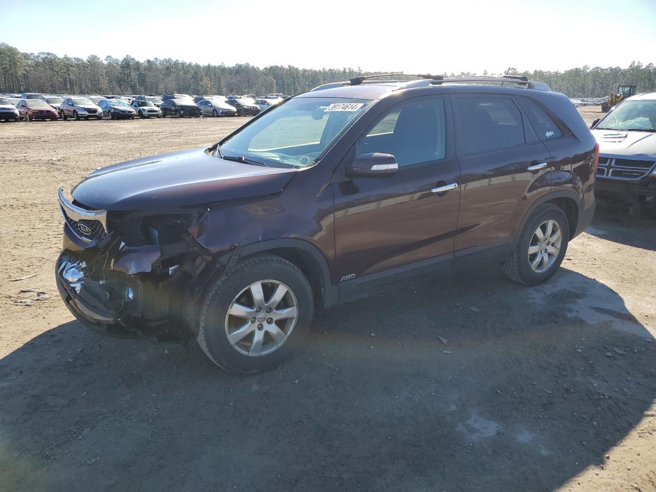 KIA SORENTO 2013 5xyktda67dg325268