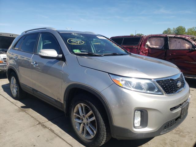 KIA SORENTO LX 2014 5xyktda67eg510129