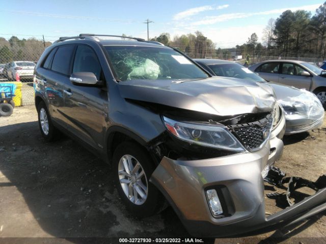 KIA SORENTO 2014 5xyktda67eg518554