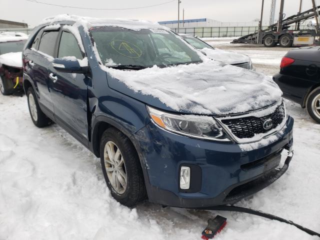 KIA SORENTO LX 2014 5xyktda67eg542207