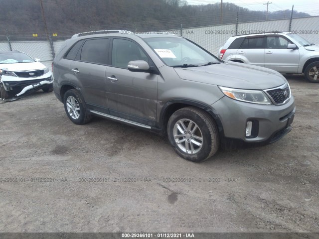 KIA SORENTO 2015 5xyktda67fg556609