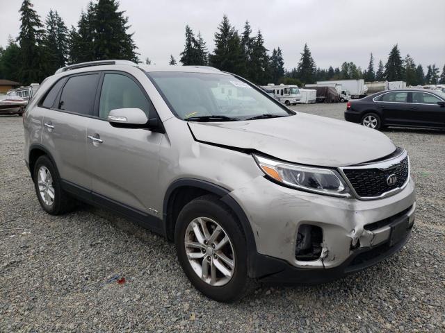 KIA SORENTO LX 2015 5xyktda67fg614394