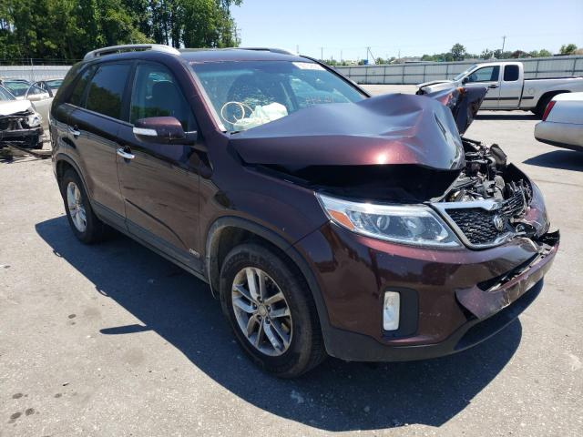 KIA SORENTO LX 2015 5xyktda67fg618008