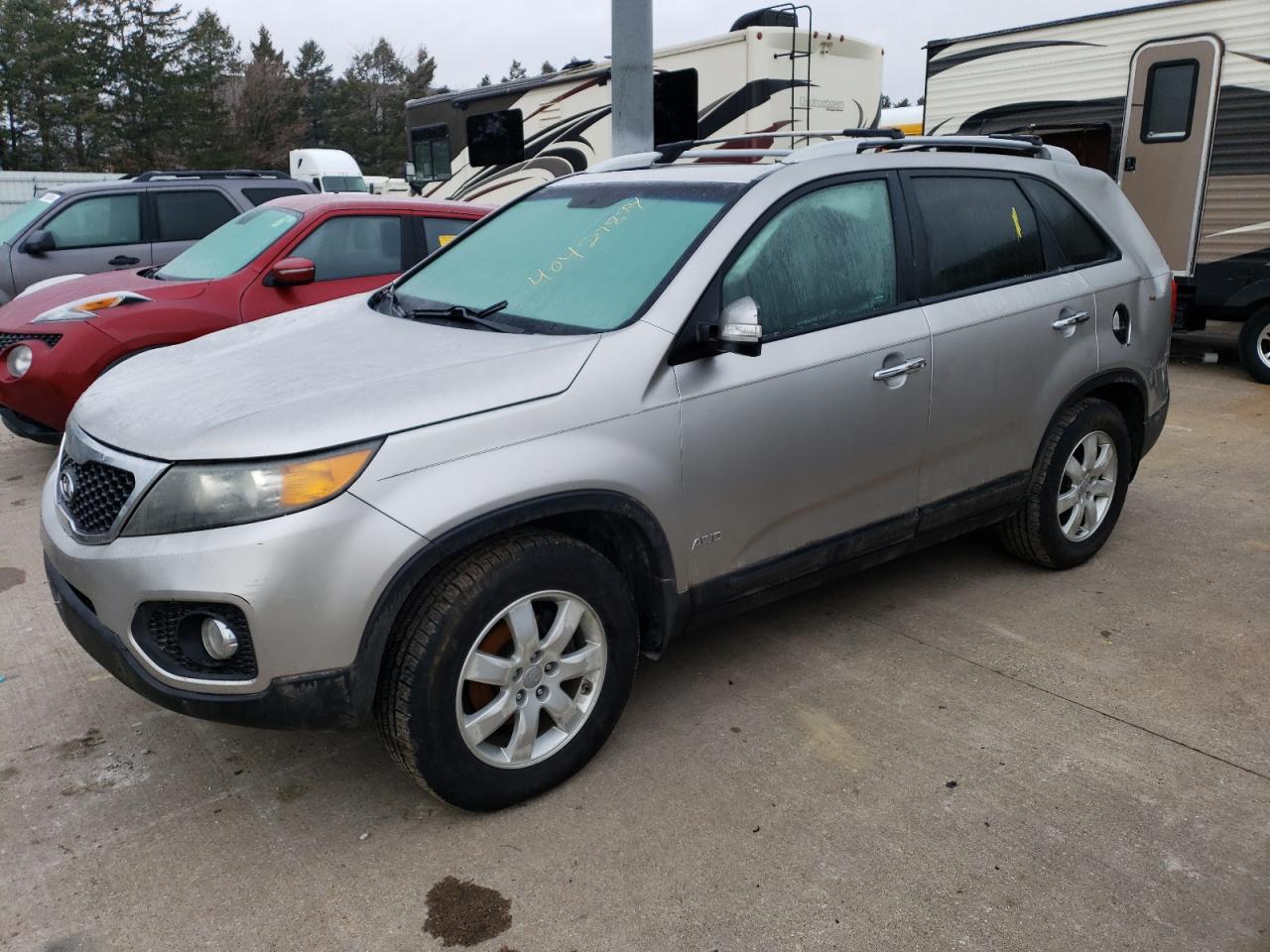 KIA SORENTO 2013 5xyktda68dg316241