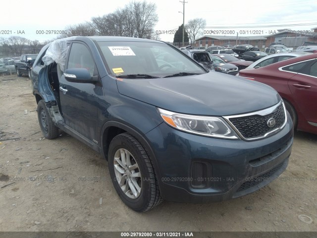 KIA SORENTO 2014 5xyktda68eg427499