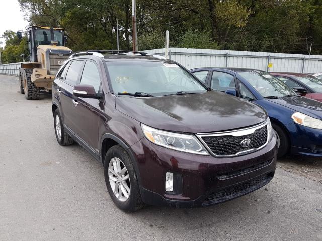 KIA SORENTO LX 2014 5xyktda68eg443301