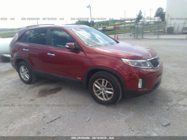 KIA SORENTO 2015 5xyktda68fg624576