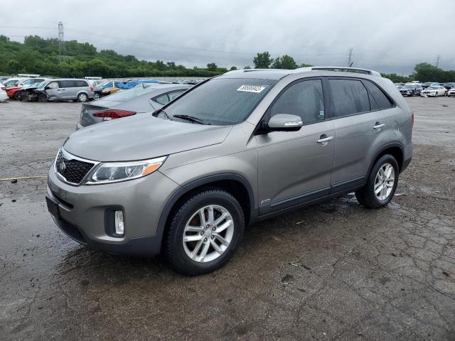 KIA SORENTO LX 2015 5xyktda68fg636906