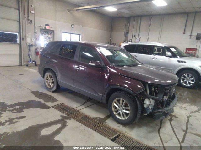 KIA SORENTO 2014 5xyktda69eg430556