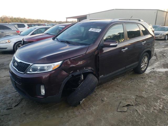 KIA SORENTO LX 2014 5xyktda69eg473553