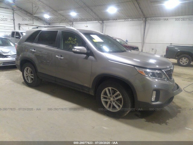 KIA SORENTO 2014 5xyktda6xeg458897