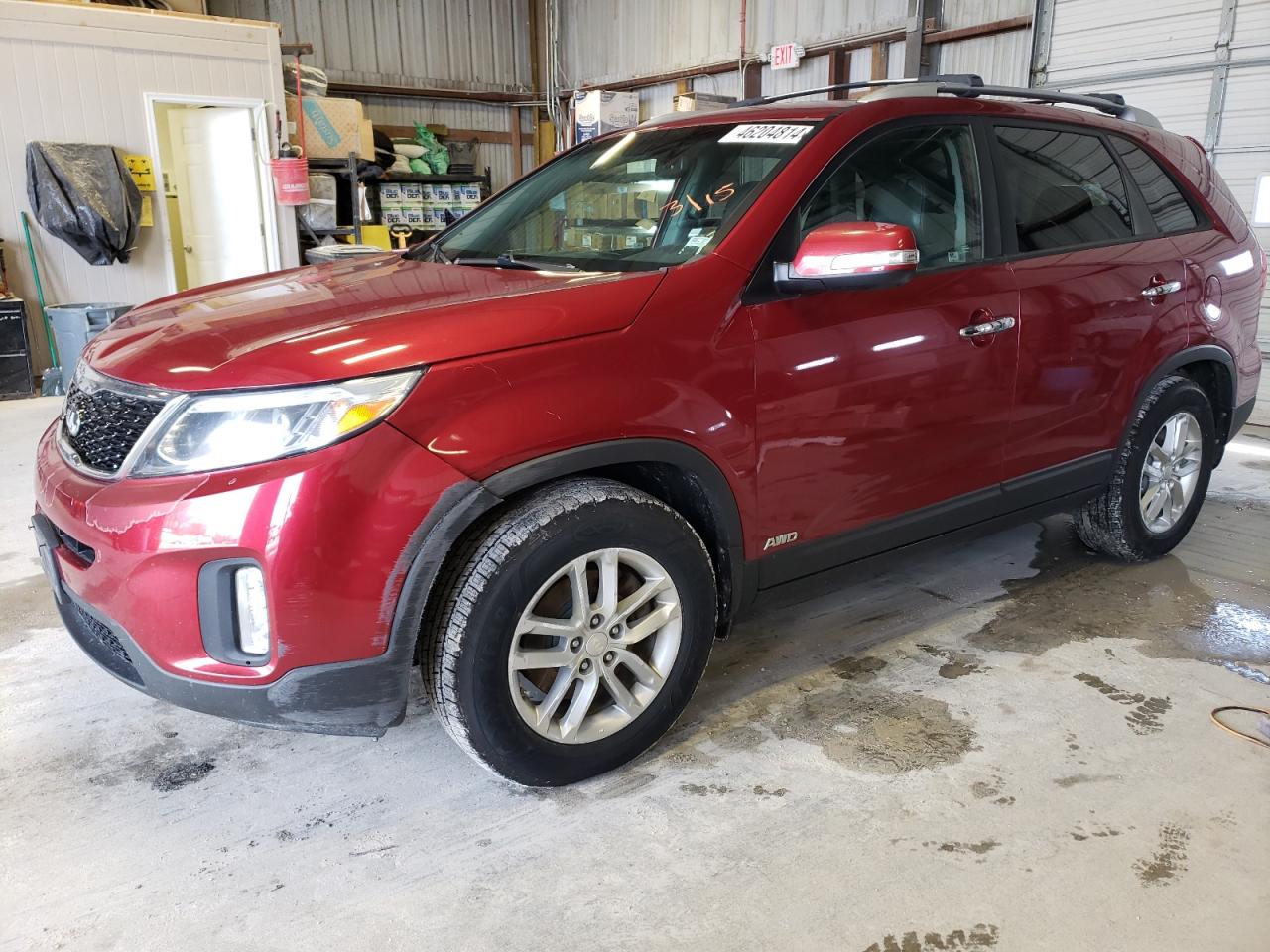 KIA SORENTO 2014 5xyktda6xeg459144