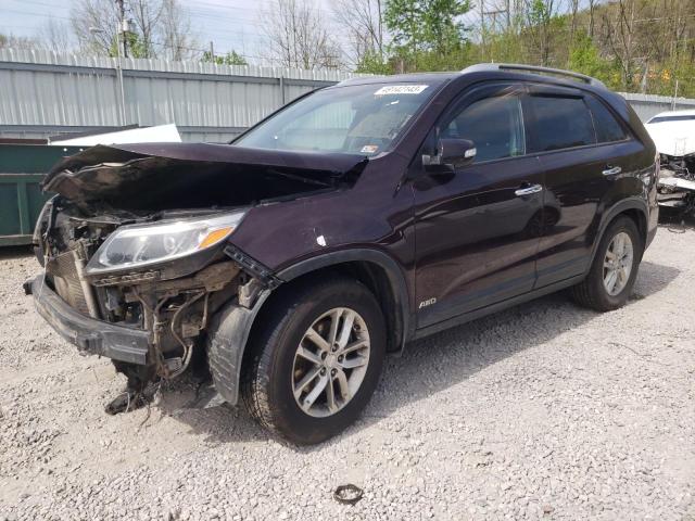 KIA SORENTO 2014 5xyktda6xeg550057