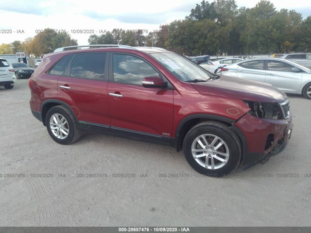 KIA SORENTO 2015 5xyktda6xfg638026