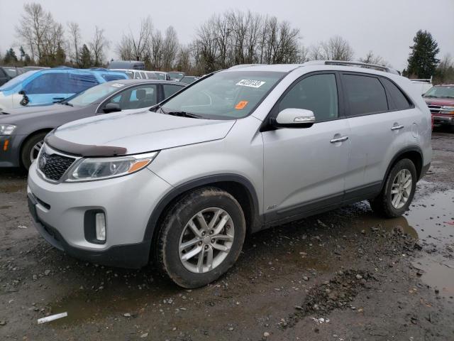 KIA SORENTO LX 2014 5xyktda70eg462062