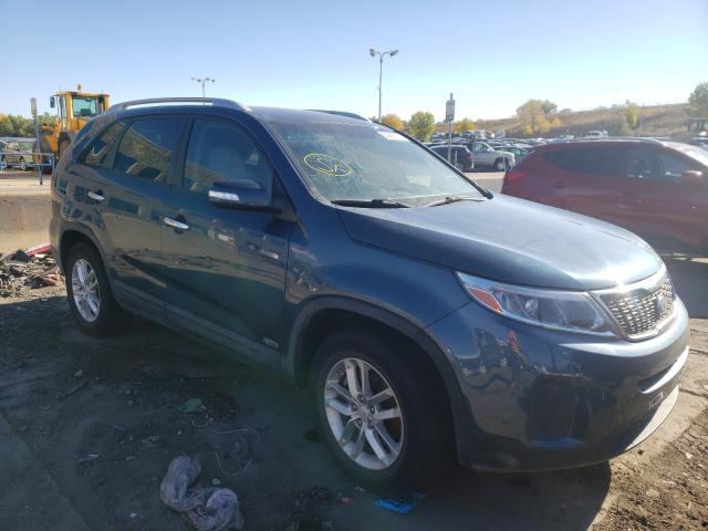 KIA SORENTO LX 2014 5xyktda70eg473160