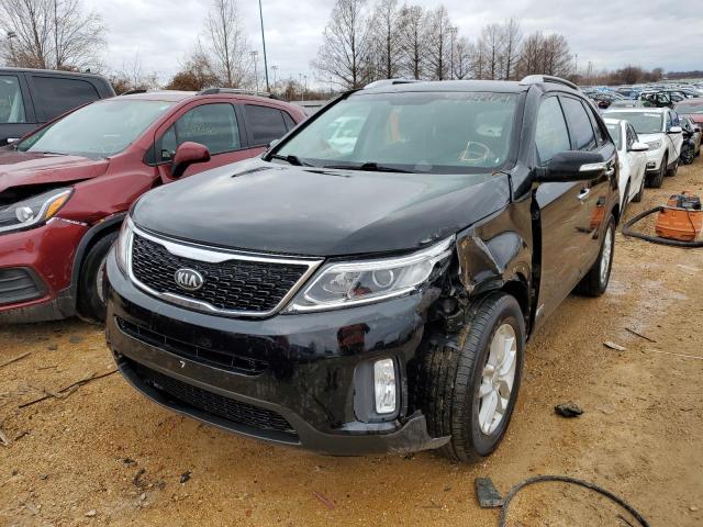 KIA SORENTO LX 2014 5xyktda70eg489763