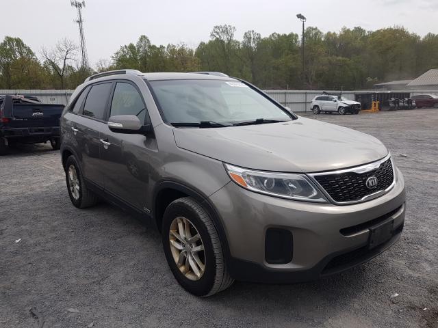 KIA SORENTO LX 2014 5xyktda70eg520705