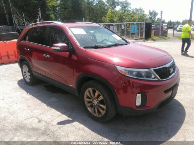 KIA SORENTO 2014 5xyktda70eg531641