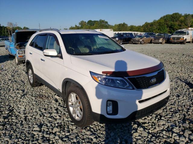 KIA SORENTO LX 2014 5xyktda70eg547256