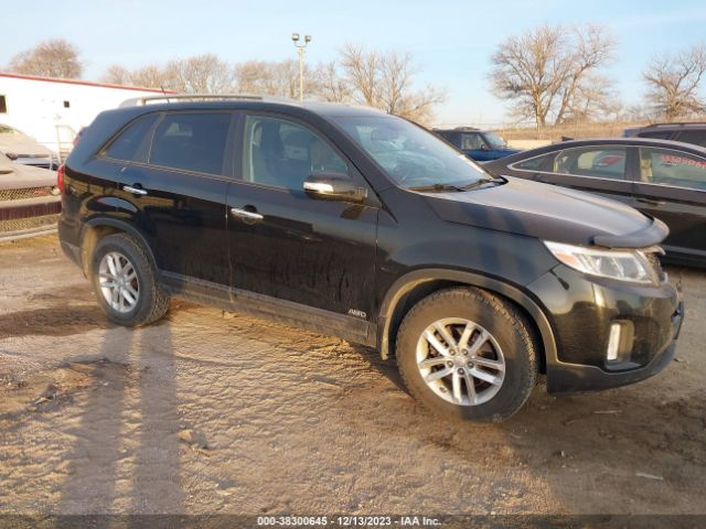 KIA SORENTO 2014 5xyktda70eg548102