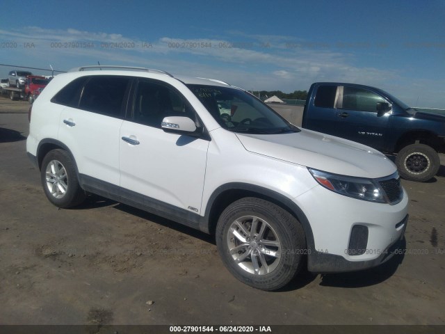 KIA SORENTO 2015 5xyktda70fg555374