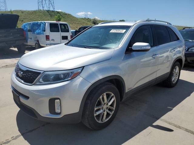 KIA SORENTO LX 2015 5xyktda70fg563281