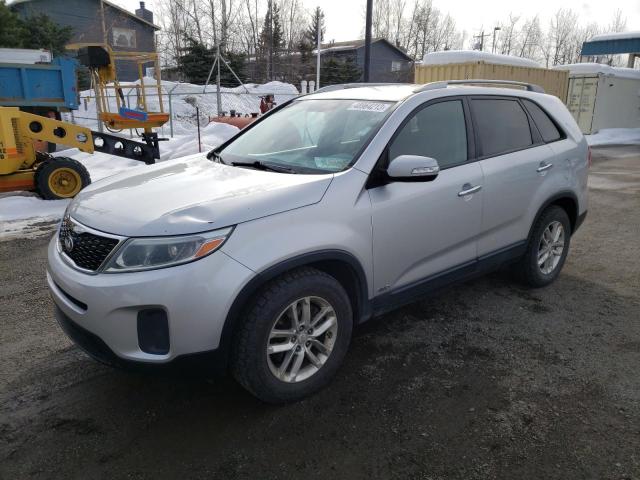 KIA SORENTO LX 2015 5xyktda70fg601740