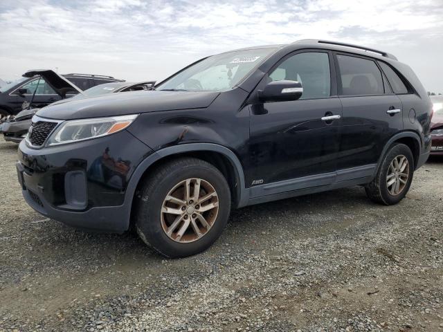 KIA SORENTO LX 2015 5xyktda70fg605643