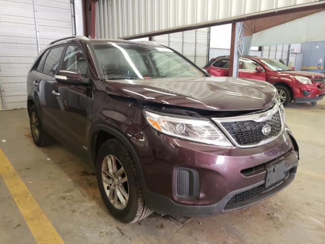 KIA SORENTO LX 2015 5xyktda70fg637296