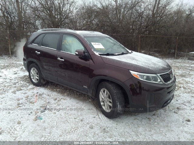 KIA SORENTO 2015 5xyktda70fg650744