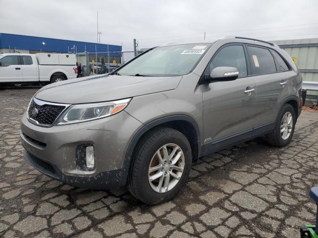 KIA SORENTO LX 2015 5xyktda70fg653501