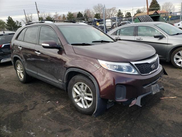 KIA SORENTO LX 2014 5xyktda71eg481736