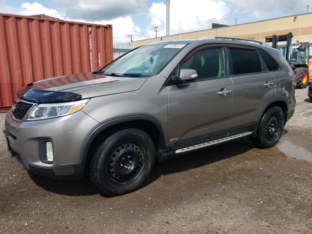 KIA SORENTO LX 2014 5xyktda71eg495751