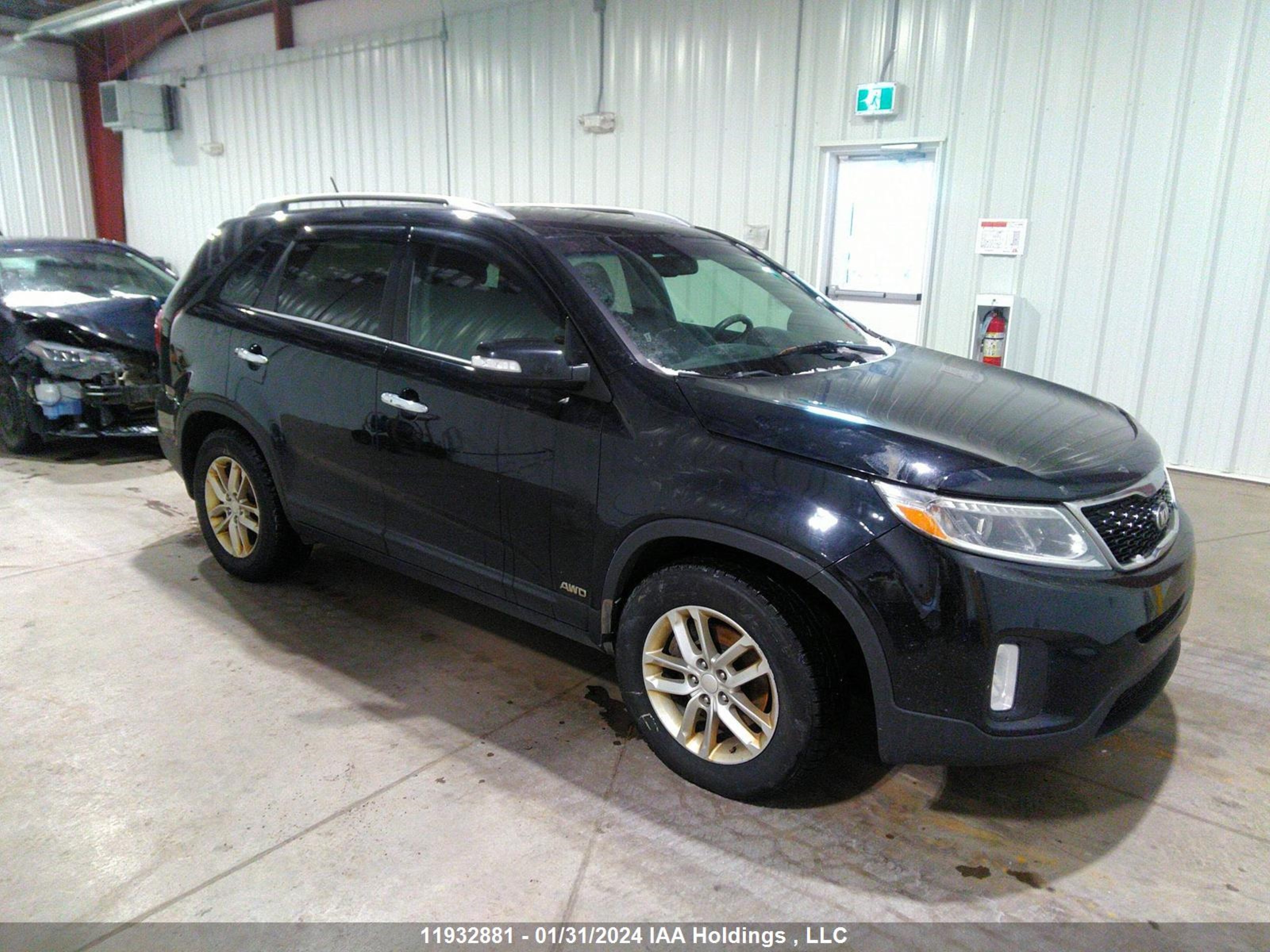 KIA SORENTO 2015 5xyktda71fg557487