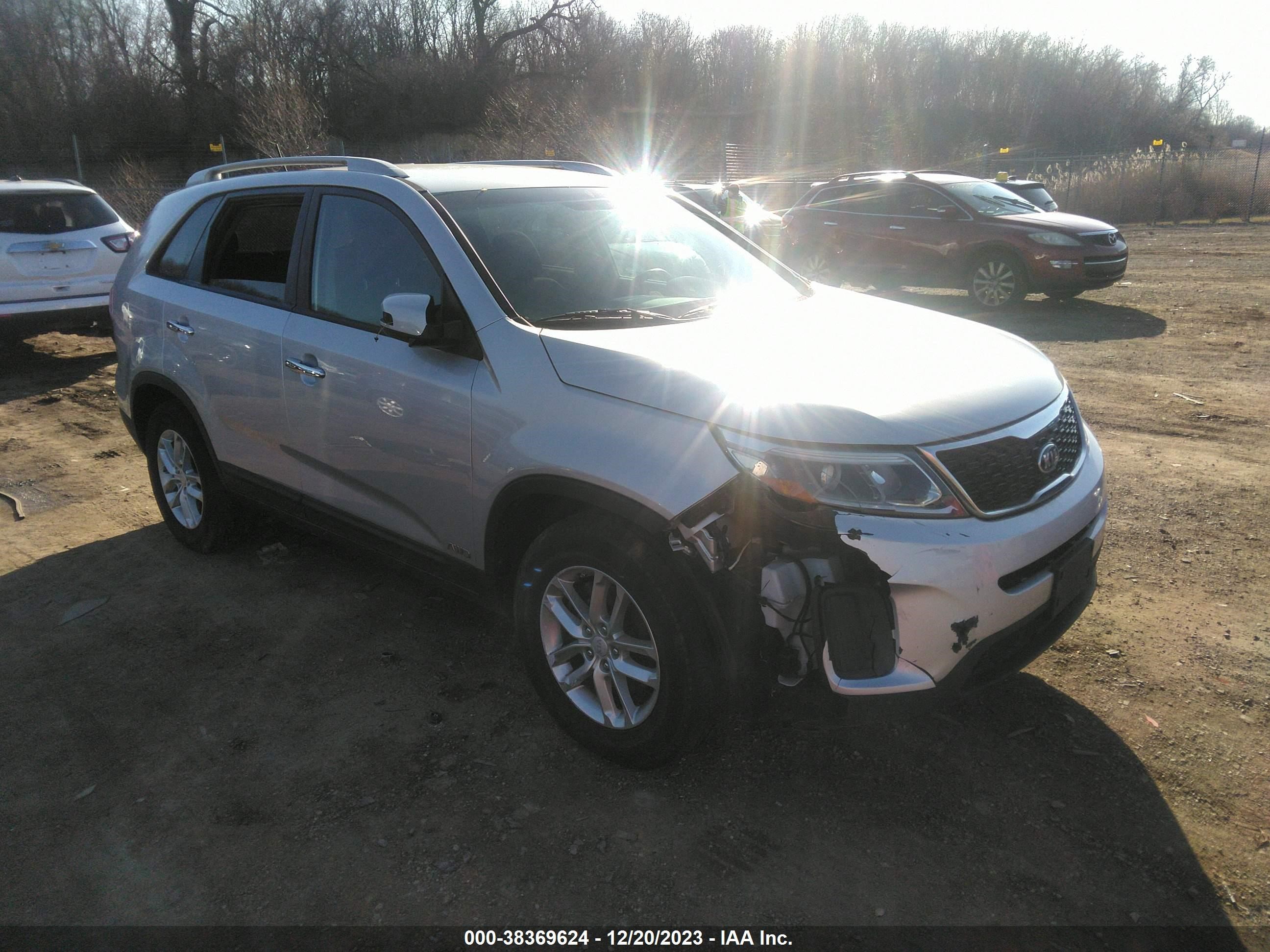 KIA SORENTO 2015 5xyktda71fg602184