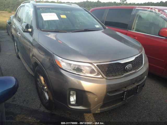 KIA SORENTO 2014 5xyktda72eg460006