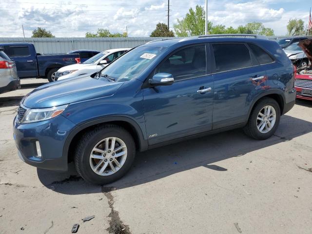 KIA SORENTO LX 2014 5xyktda72eg475704