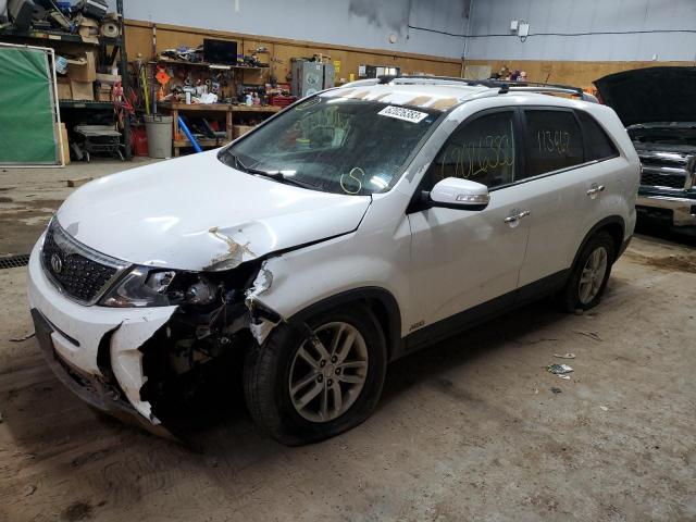 KIA SORENTO LX 2014 5xyktda72eg498030