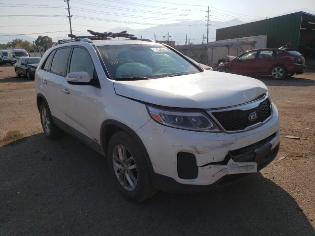 KIA SORENTO LX 2014 5xyktda72eg544990