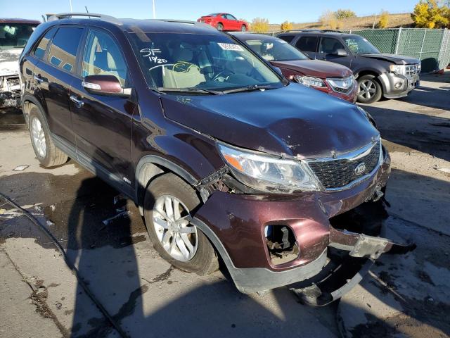 KIA SORENTO LX 2015 5xyktda72fg621343