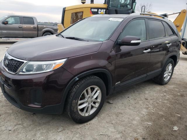 KIA SORENTO LX 2015 5xyktda72fg635937