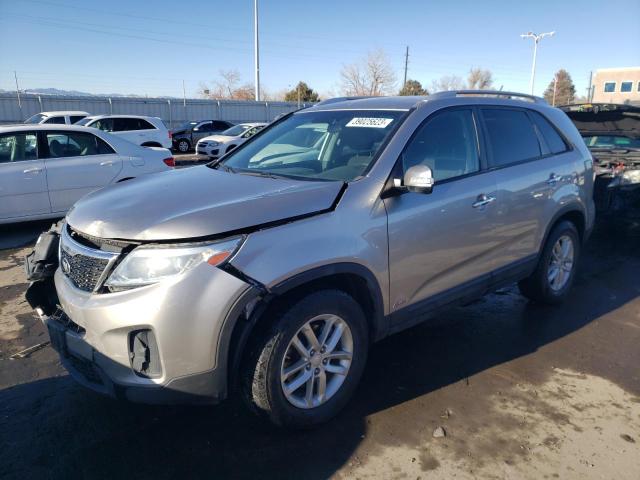 KIA SORENTO LX 2015 5xyktda72fg653385