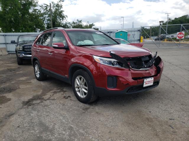 KIA SORENTO LX 2015 5xyktda72fg658943