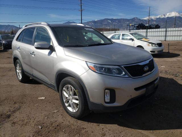 KIA SORENTO LX 2015 5xyktda73fg554140