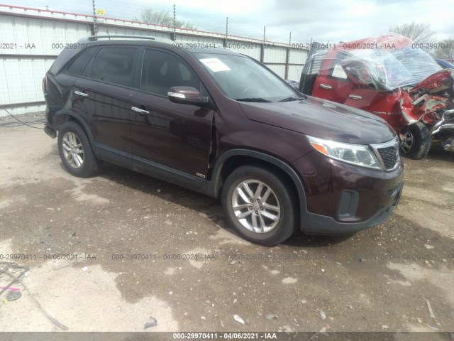 KIA SORENTO 2015 5xyktda73fg646493