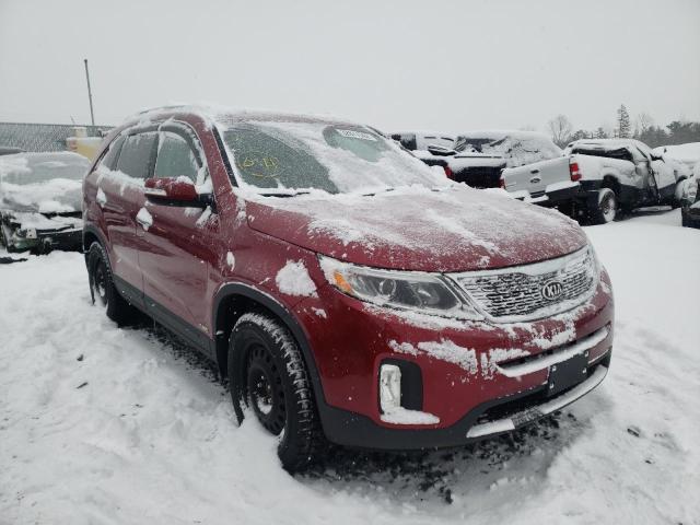 KIA SORENTO LX 2014 5xyktda75eg481626