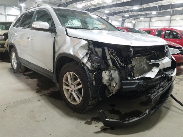 KIA SORENTO LX 2014 5xyktda75eg526600